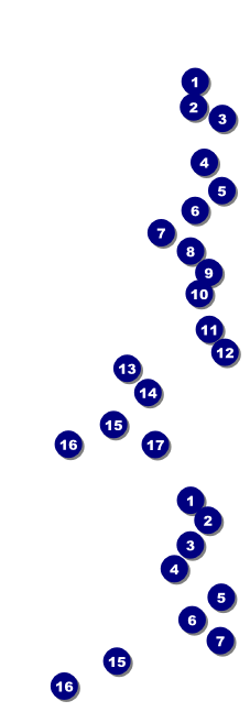 Fireworks Event Ticket Front Field Markers