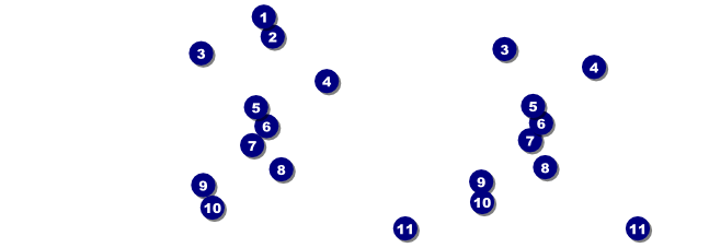 Nature Series - Mountain Event Ticket Front Field Markers