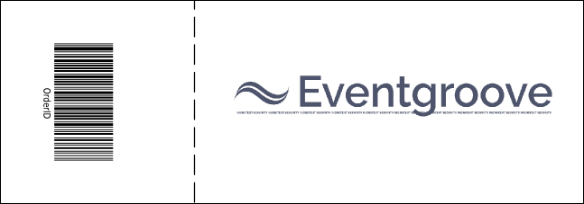 Khaki Landscape General Admission Ticket Product Back