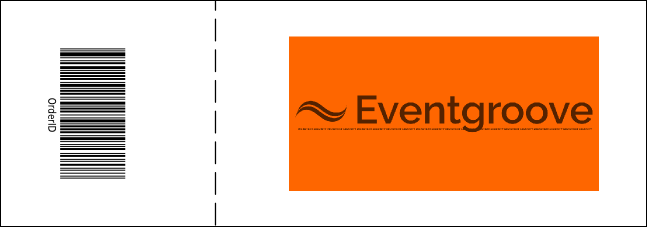 General Concert Ticket 104 Product Back