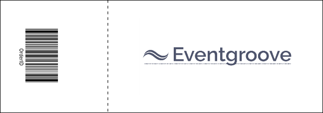 Fractal Wave Event Ticket Product Back