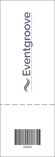 All Purpose Purple Big Logo Event Ticket Product Back