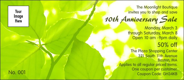 Green Forest Coupon 2 Product Front