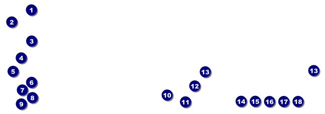 Gold Glitter Raffle Ticket Front Field Markers
