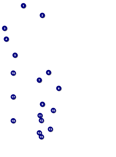 Retro Chalkboard Logo Flyer Front Field Markers