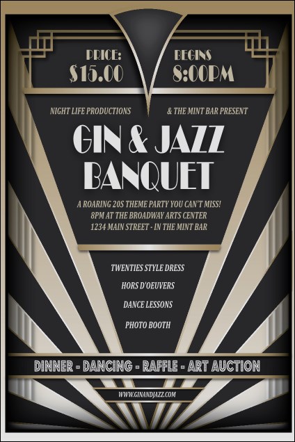 Roaring 20s Poster Product Front