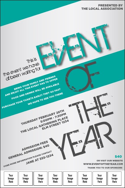 All Purpose Modern Logo Poster Product Front