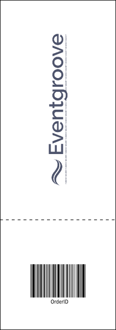 Clouds Raffle Ticket Product Back