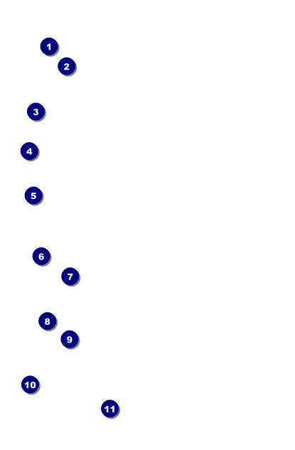 Abstract Lights Drink Ticket Front Field Markers