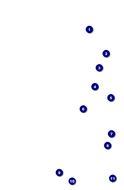 Retro Chalkboard Drink Ticket Front Field Markers