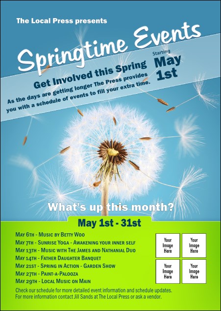 Dandelion Postcard Product Front