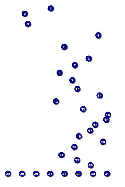 Year Classic Purple Poster Front Field Markers