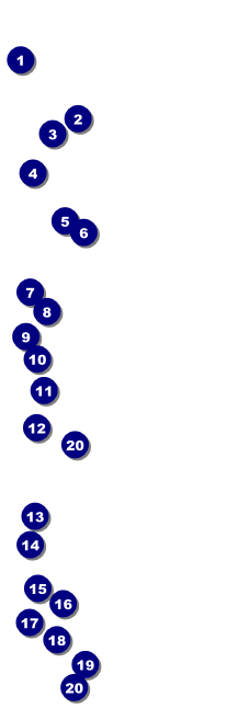 Diamonds Black Event Ticket Front Field Markers
