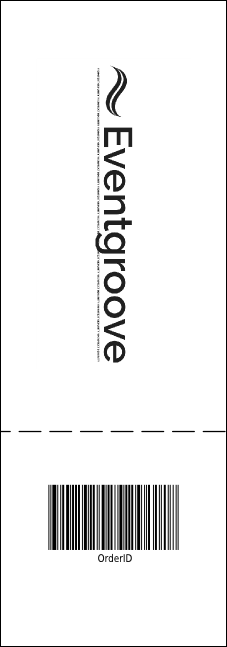 B&W Logo Raffle Ticket 002 Product Back