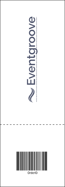 50th Anniversary Raffle Ticket Product Back